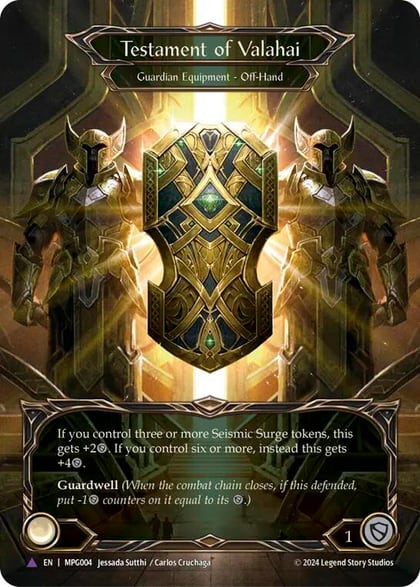 Testament of Valahai (Marvel), Mastery Pack Guardian MPG004