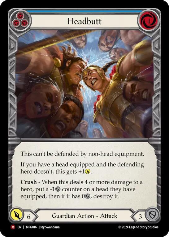 Headbutt, Mastery Pack Guardian MPG016