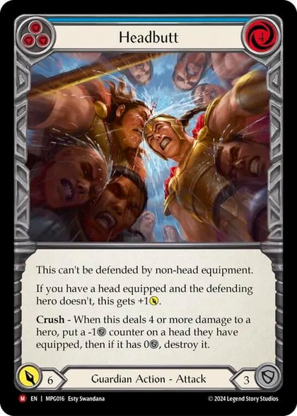 Headbutt, Mastery Pack Guardian MPG016
