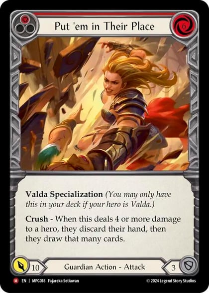 Put 'Em In Their Place, Mastery Pack Guardian MPG018