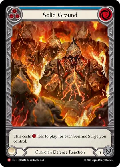 Solid Ground (Extended Art), Mastery Pack Guardian MPG019