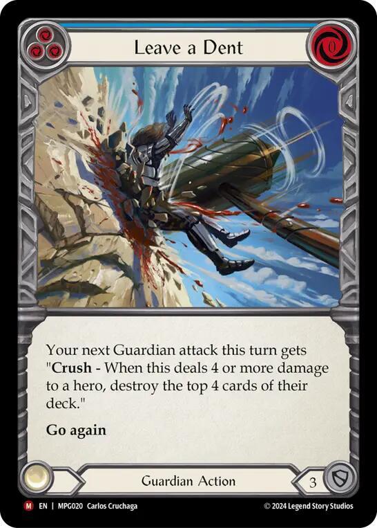 Leave a Dent, Mastery Pack Guardian MPG020