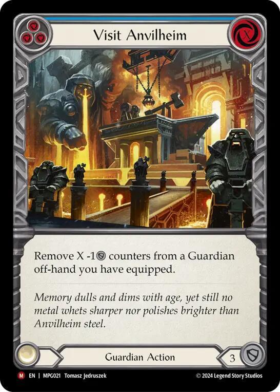 Visit Anvilheim, Mastery Pack Guardian MPG021