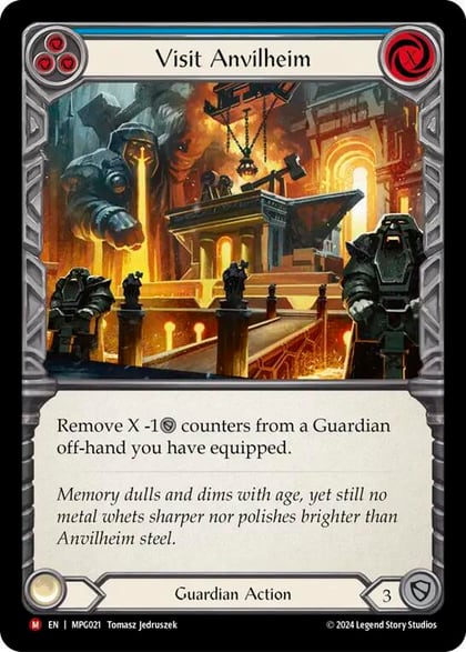 Visit Anvilheim, Mastery Pack Guardian MPG021