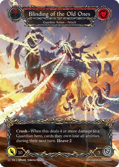 Blinding of the Old Ones (Marvel), Mastery Pack Guardian MPG026