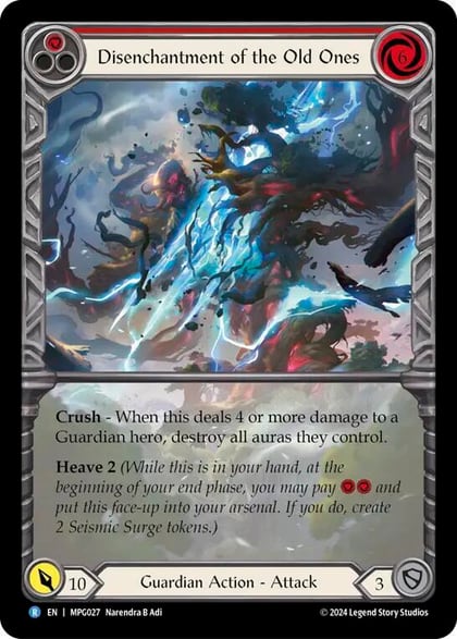 Disenchantment of the Old Ones (Extended Art), Mastery Pack Guardian MPG027