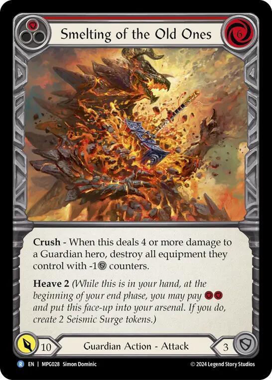 Smelting of the Old Ones, Mastery Pack Guardian MPG028