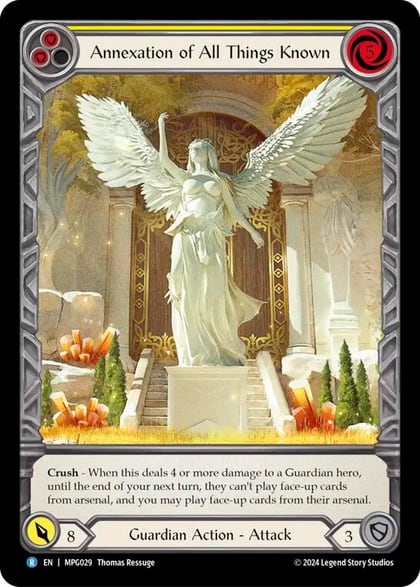 Annexation of All Things Known (Extended Art), Mastery Pack Guardian MPG029