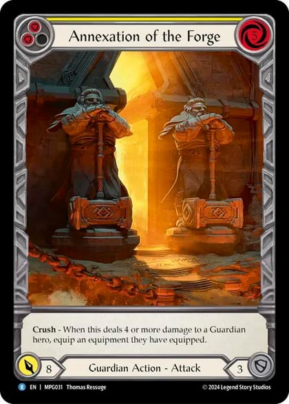 Annexation of the Forge (Extended Art), Mastery Pack Guardian MPG031