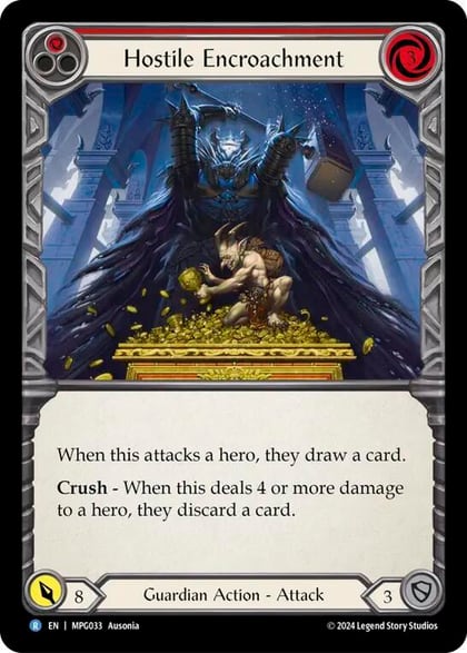 Hostile Encroachment, Mastery Pack Guardian MPG033