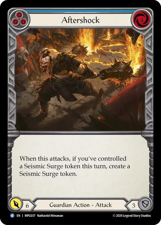 Aftershock (Blue), Mastery Pack Guardian MPG037