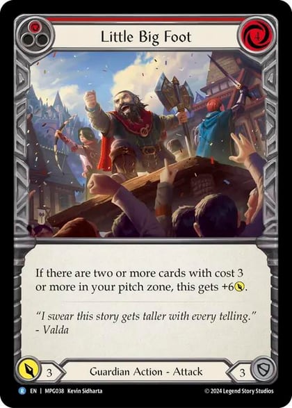 Little Big Foot (Red), Mastery Pack Guardian MPG038