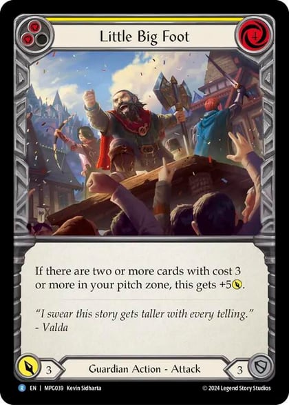 Little Big Foot (Yellow), Mastery Pack Guardian MPG039