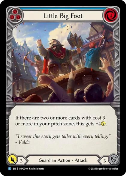 Little Big Foot (Blue), Mastery Pack Guardian MPG040