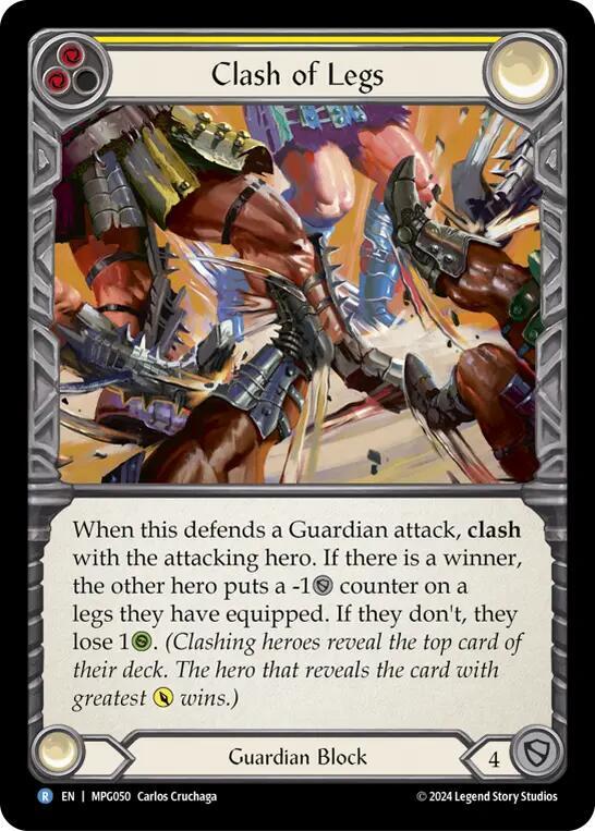 Clash of Legs, Mastery Pack Guardian MPG050