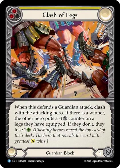 Clash of Legs, Mastery Pack Guardian MPG050