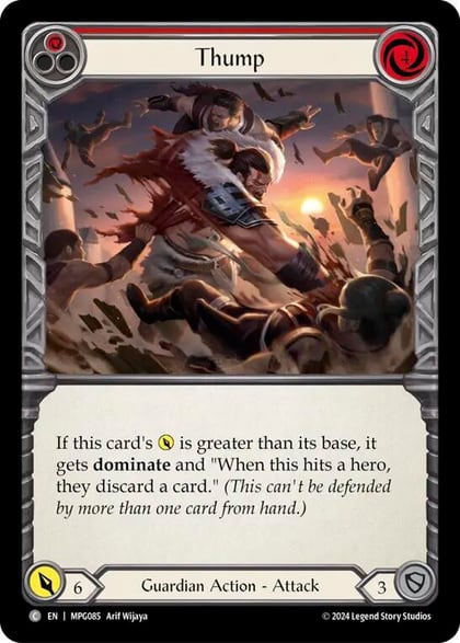 Thump (Red), Mastery Pack Guardian MPG085