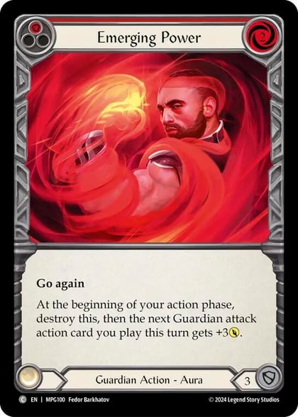 Emerging Power (Red), Mastery Pack Guardian MPG100