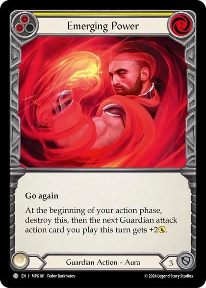 Emerging Power (Yellow), Mastery Pack Guardian MPG101