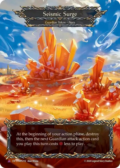 Seismic Surge (Crystal) (Marvel), Mastery Pack Guardian MPG112