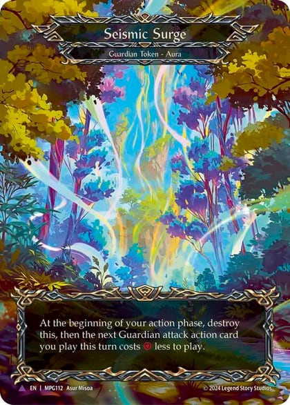 Seismic Surge (Forest) (Marvel), Mastery Pack Guardian MPG112