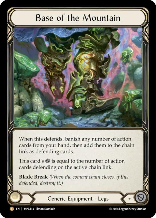 Base of the Mountain, Mastery Pack Guardian MPG113