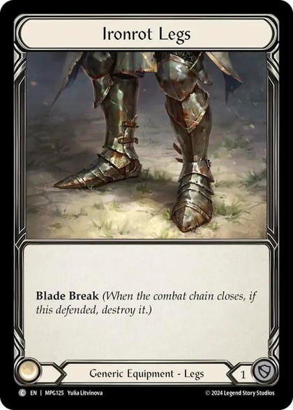 Ironrot Legs, Mastery Pack Guardian MPG125