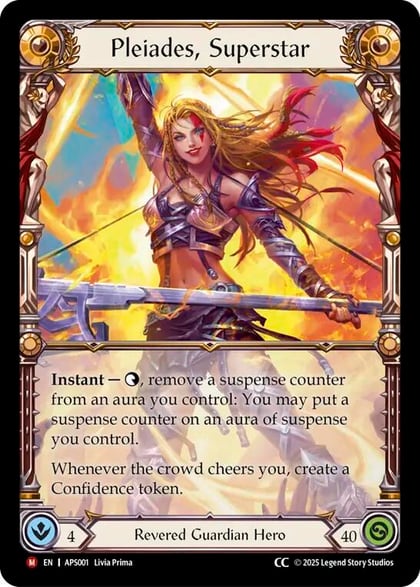 Pleiades, Superstar, Armory Deck: Pleiades APS001