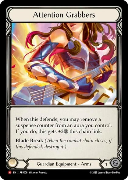 Attention Grabbers, Armory Deck: Pleiades APS006