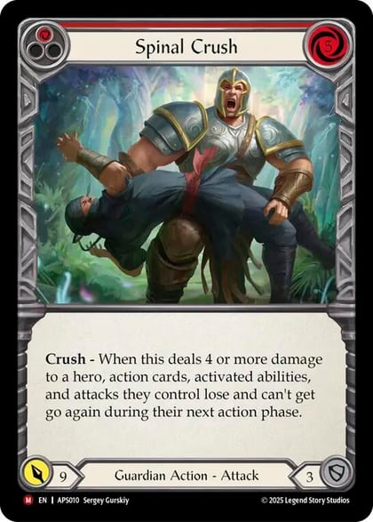 Spinal Crush, Armory Deck: Pleiades APS010