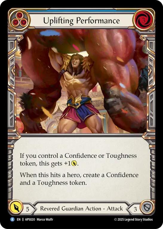 Uplifting Performance, Armory Deck: Pleiades APS020