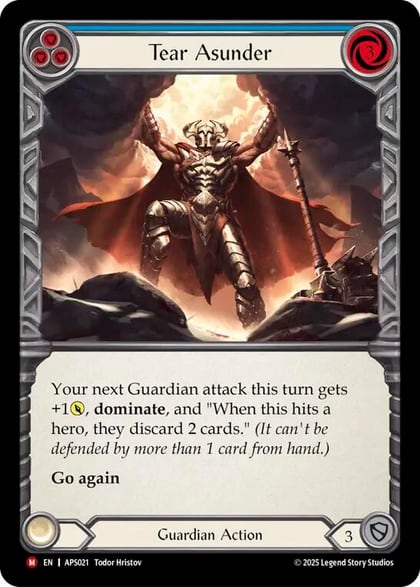 Tear Asunder, Armory Deck: Pleiades APS021