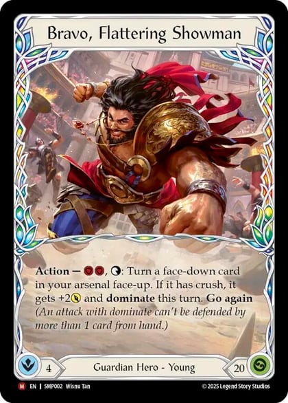 Bravo, Flattering Showman, Smash Palace SMP002