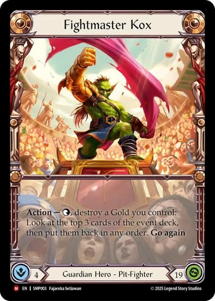 Fightmaster Kox, Smash Palace SMP003