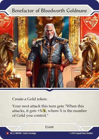 Benefactor of Bloodworth Goldmane, Smash Palace SMP008
