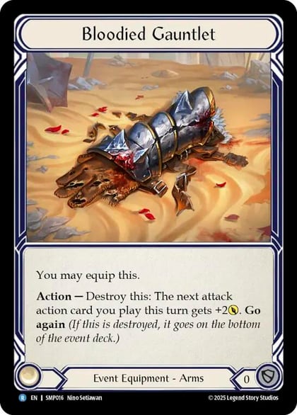 Bloodied Gauntlet, Smash Palace SMP016