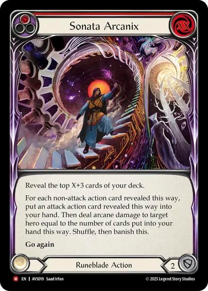Sonata Arcanix (Red), Armory Deck: Legends Viserai AVS019