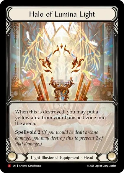Halo of Lumina Light, Armory Deck: Legends Prism APR003