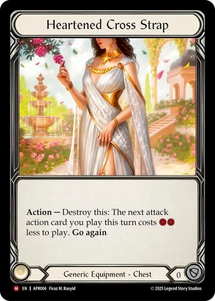 Heartened Cross Strap, Armory Deck: Legends Prism APR004