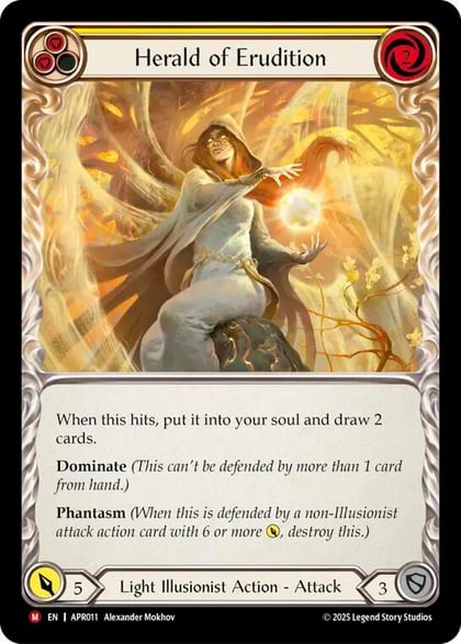 Herald of Erudition, Armory Deck: Legends Prism APR011