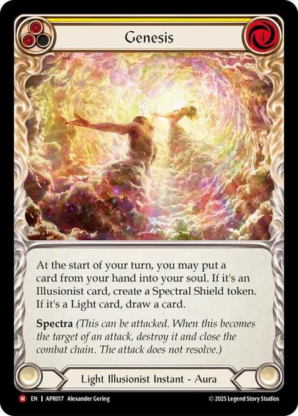 Genesis, Armory Deck: Legends Prism APR017