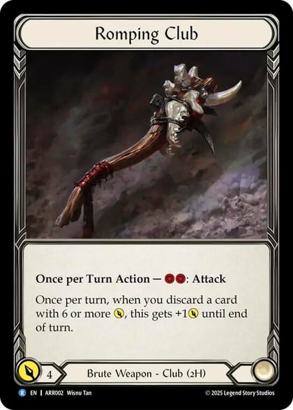 Romping Club, Armory Deck: Rhinar ARR002