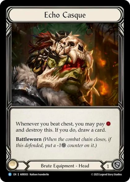 Echo Casque, Armory Deck: Rhinar ARR003
