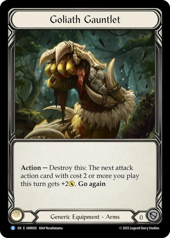Goliath Gauntlet, Armory Deck: Rhinar ARR005