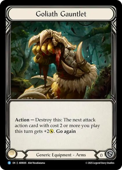 Goliath Gauntlet, Armory Deck: Rhinar ARR005