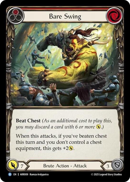 Bare Swing (Red), Armory Deck: Rhinar ARR009