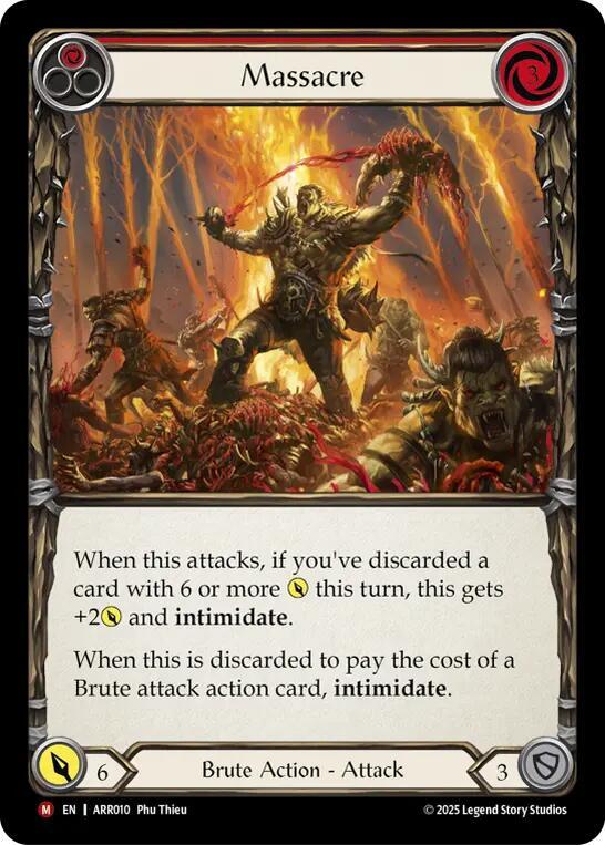 Massacre, Armory Deck: Rhinar ARR010