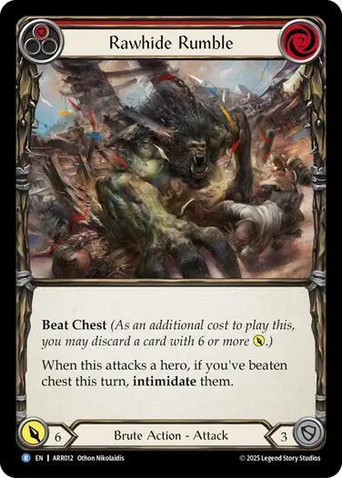 Rawhide Rumble, Armory Deck: Rhinar ARR012