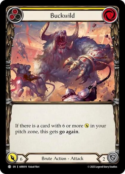 Buckwild, Armory Deck: Rhinar ARR019
