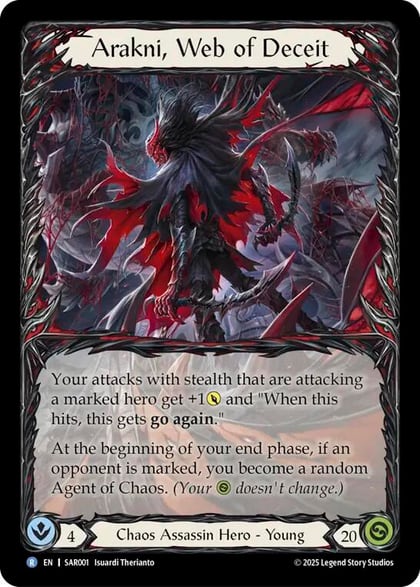 Arakni, Web of Deceit, Silver Age Chapter 1 SAR001